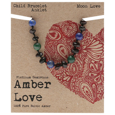Amber Love Children's Bracelet/Anklet 100% Baltic Amber 14cm