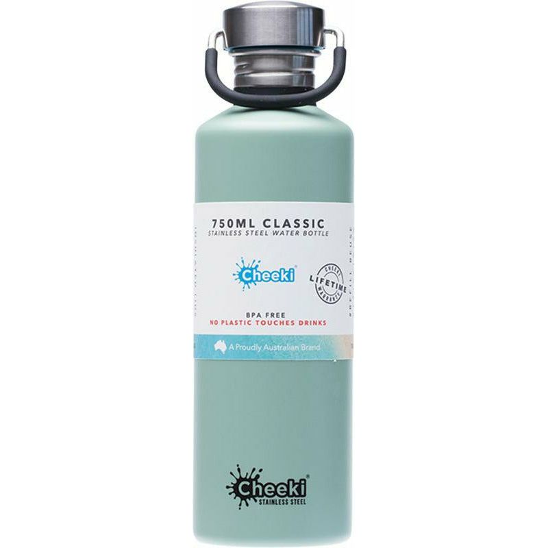 Cheeki 750mL Insulated Water Bottle | Aqua