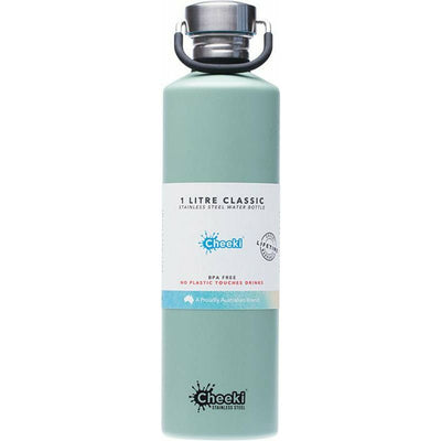 Cheeki 1 Litre Insulated Water Bottle | Aqua