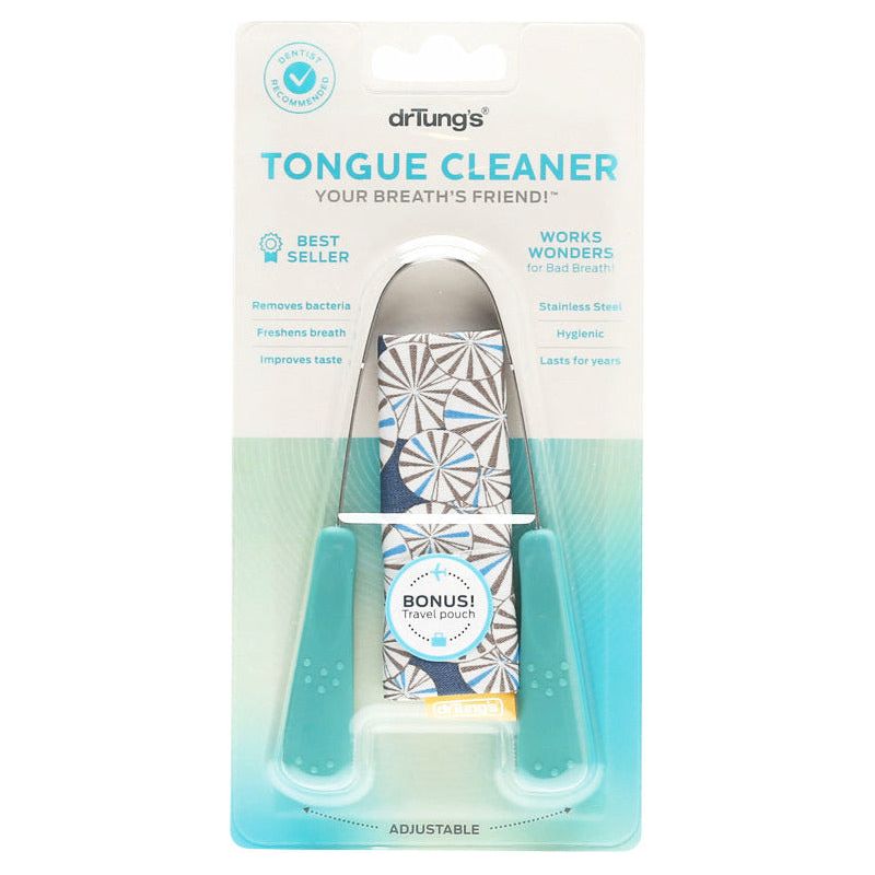 Dr Tungs' tongue scraper - stainless steel