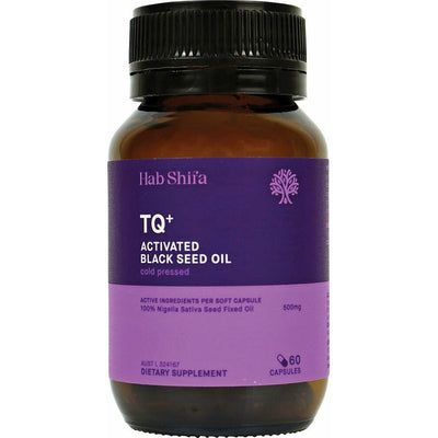 Hab Shifa TQ+ Activated Black Seed Oil 60 capsules