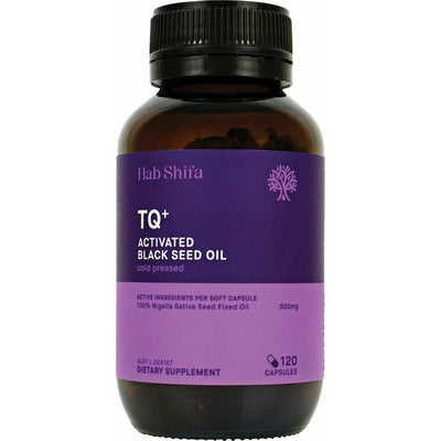 Hab Shifa TQ+ Activated Black Seed Oil 120 capsules