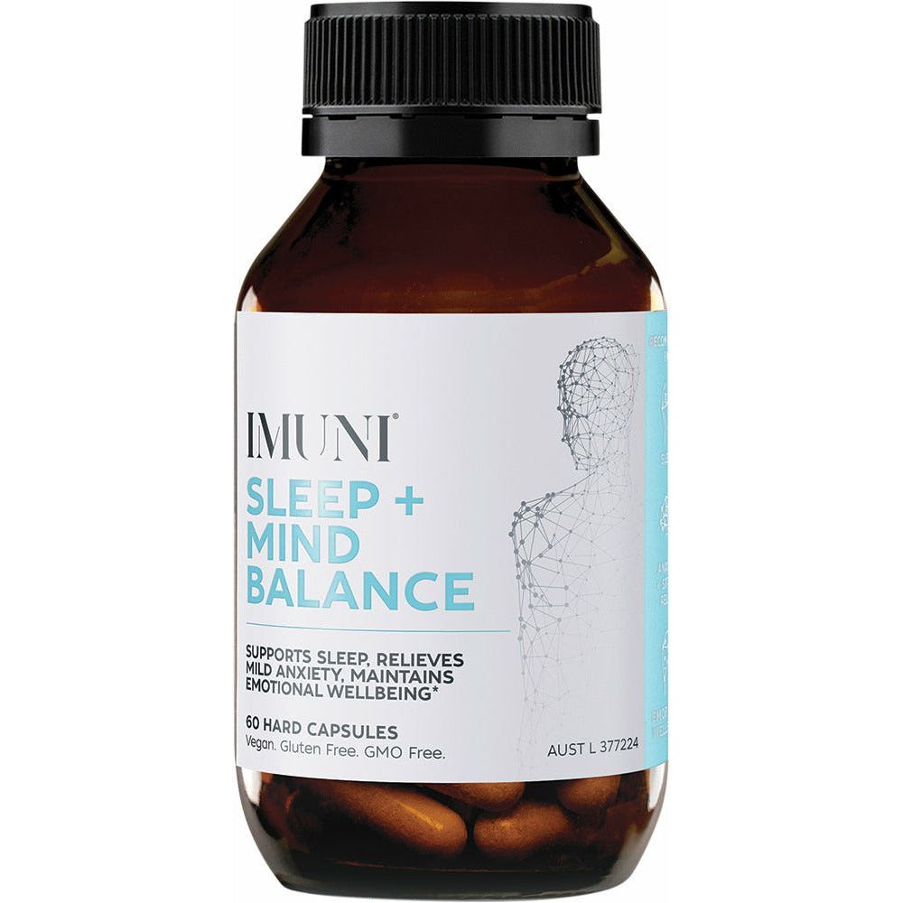 Imuni Sleep + Mind Balance 60 capsules