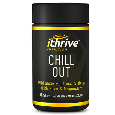 iThrive Nutrition Chill Out Milk Anxiety, stress & sleep with Kava & Magnesium 31 tablets