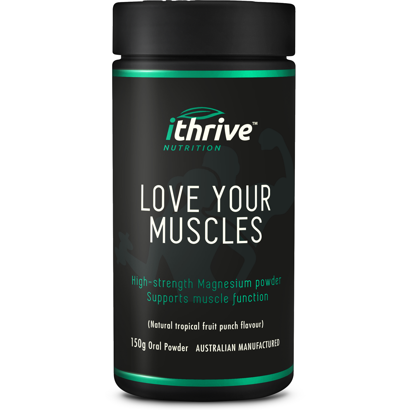 iThrive Nutrition Love Your Muscles Natural Tropical Fruit Punch Oral Powder 150g