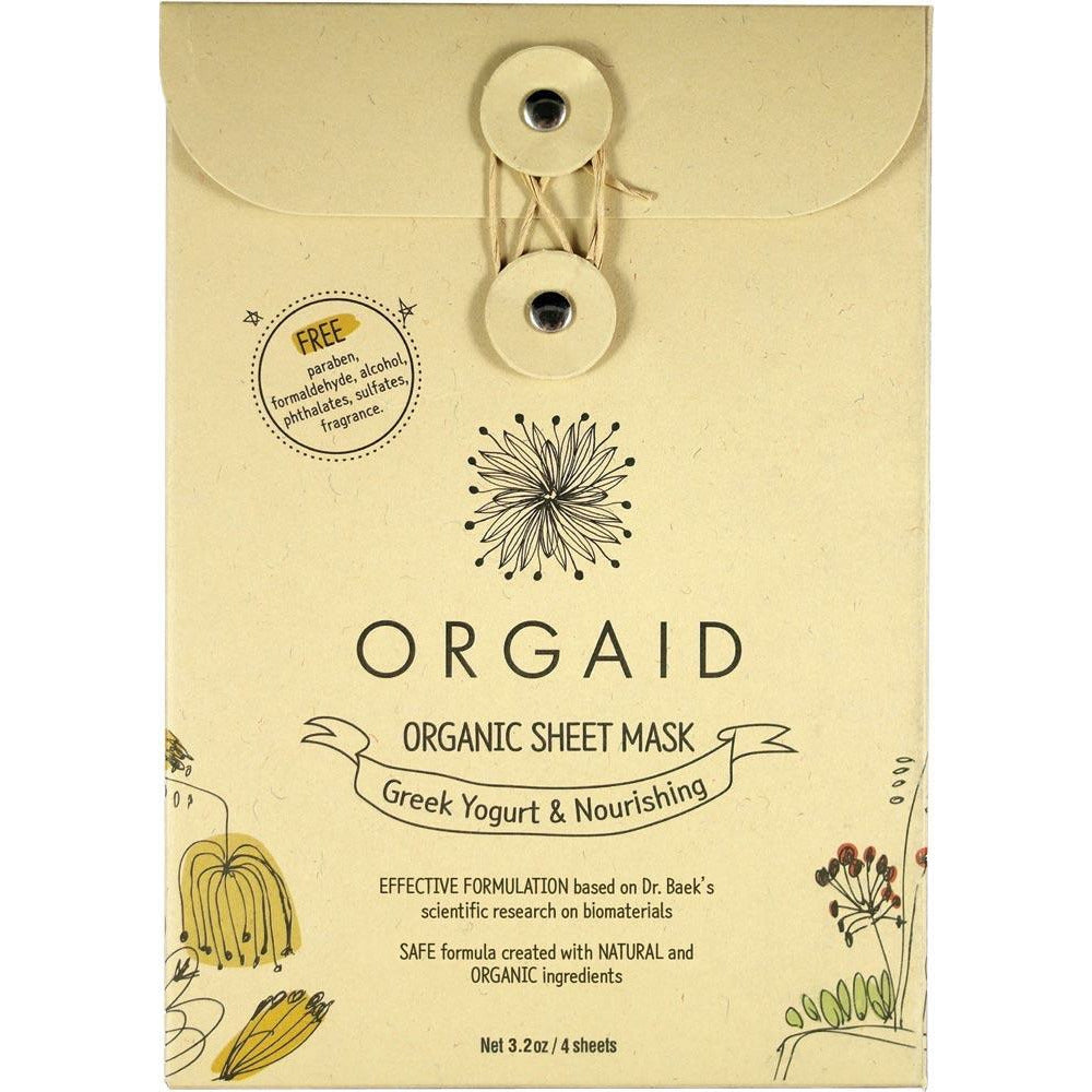 Orgaid Organic Sheet Mask Nourishing