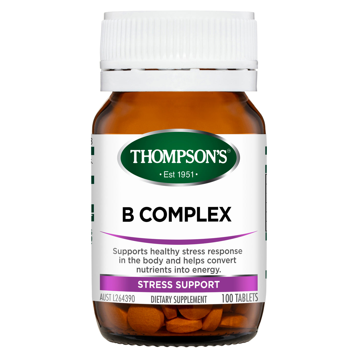 Thompsons B Complex Stress Support 100 tablets