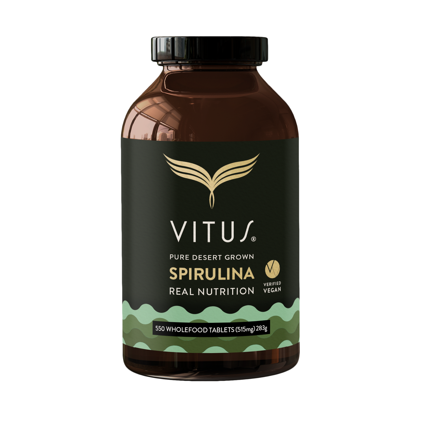 Vitus Spirulina Real Nutrition 550 tabs